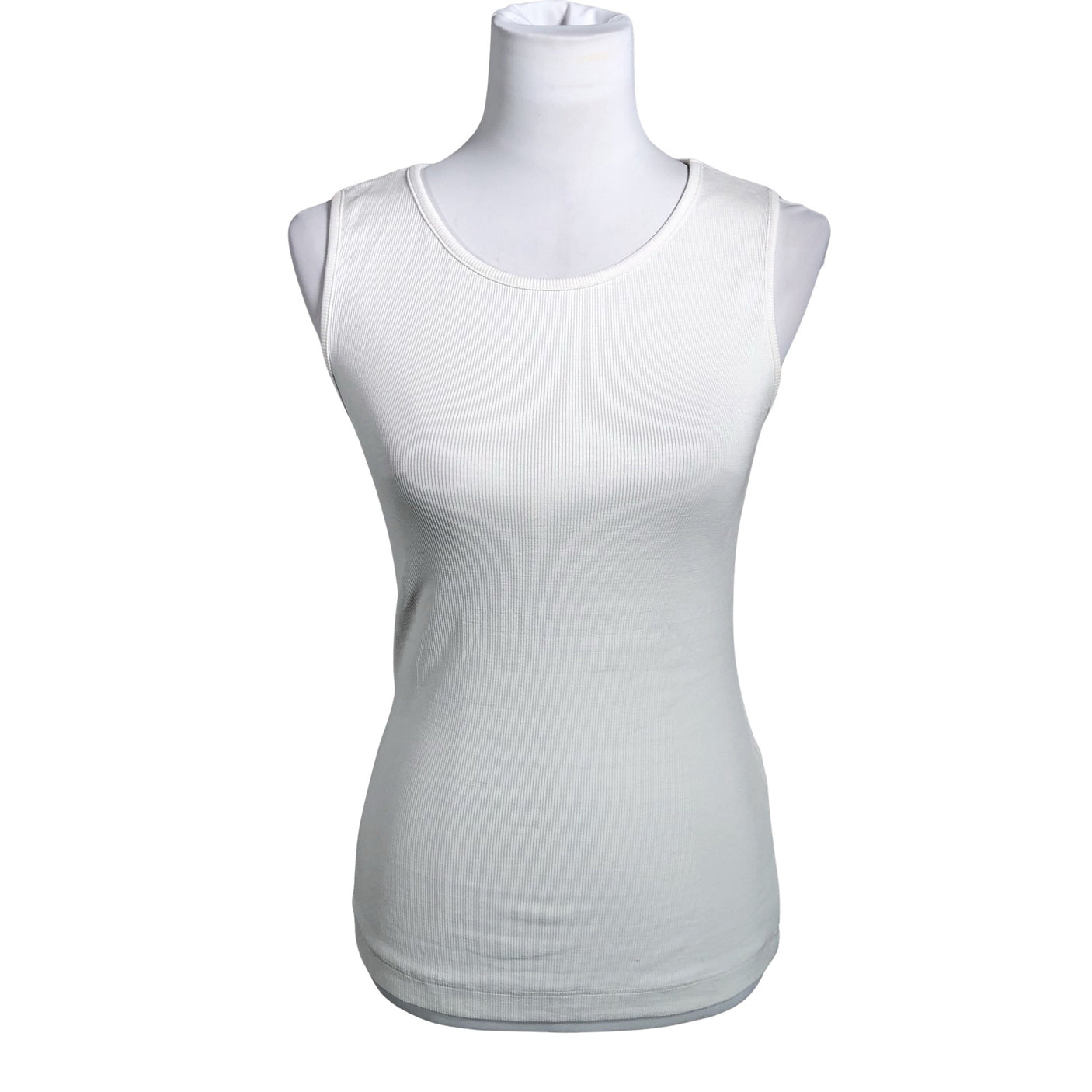 Unisex NOSH - Trikotaažist topp, suurus 36 - Valge (1)