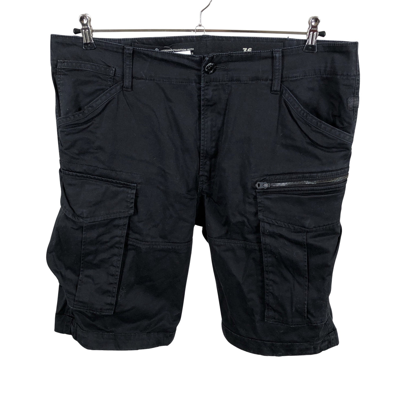 Unisex G-star - Lühikesed püksid, suurus W36 - Must (2)