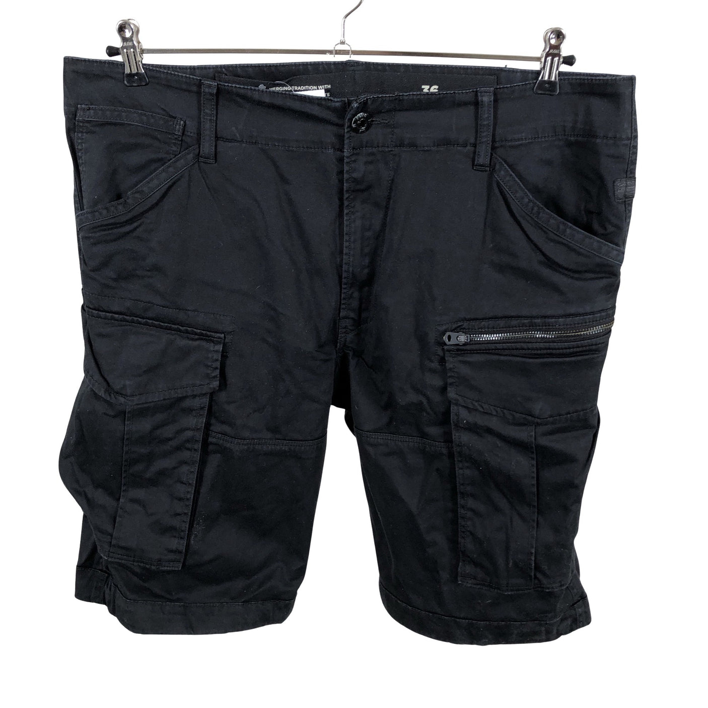 Unisex G-star - Lühikesed püksid, suurus W36 - Must (3)