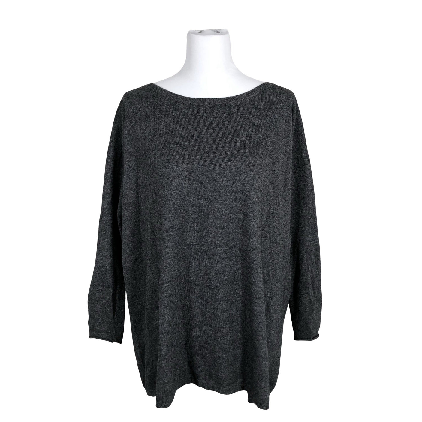 Unisex Filippa K. - Kootud tuunika, suurus 40 - Hall (1)