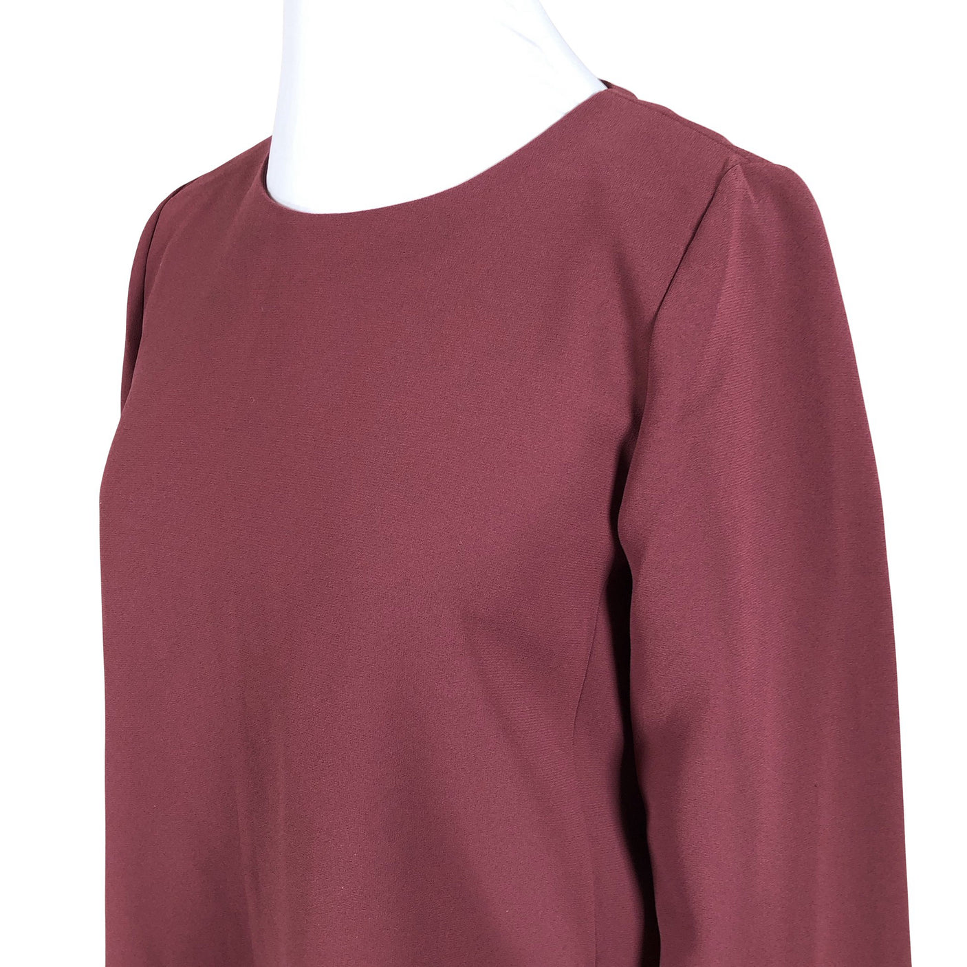 Unisex Tara Jarmon - Mitteveniv kleit, suurus 42 - Veinipunane (2)
