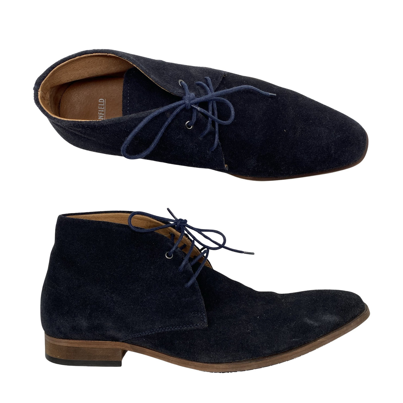 Unisex Manfield - Poolsaapad, suurus 43 - Sinine (1)