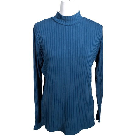 Unisex Nanso - Trikotaažist pluus, suurus 40 - Sinine ()