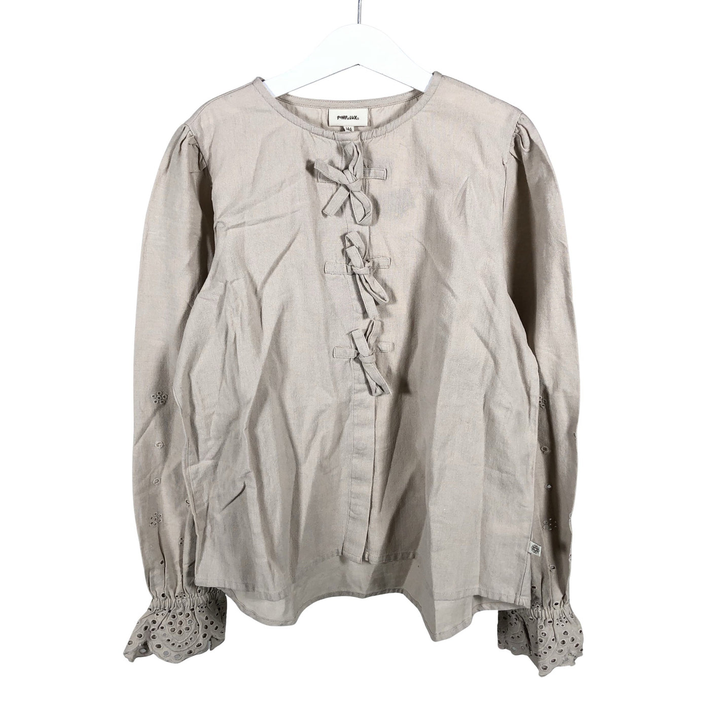 Unisex POMPdeLUX - Pluus, suurus 146 - 152 - Beige (2)