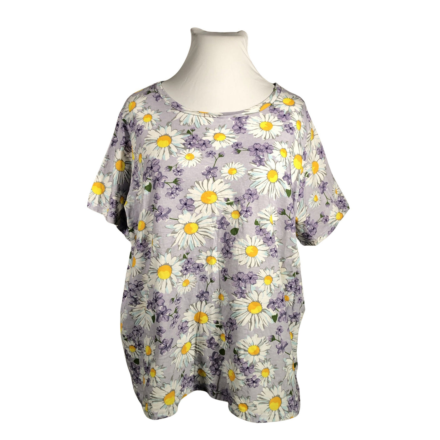 Unisex Zizzi - T-särk, suurus 46 - Lilla (1)