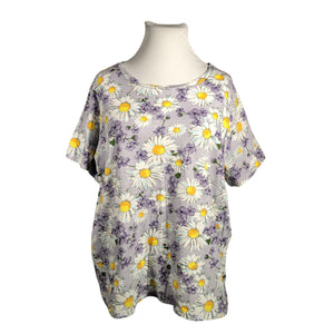 Unisex Zizzi - T-särk, suurus 46 - Lilla (1)