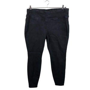 Unisex Zizzi - Teksaretuusid, suurus 46 - Must (1)