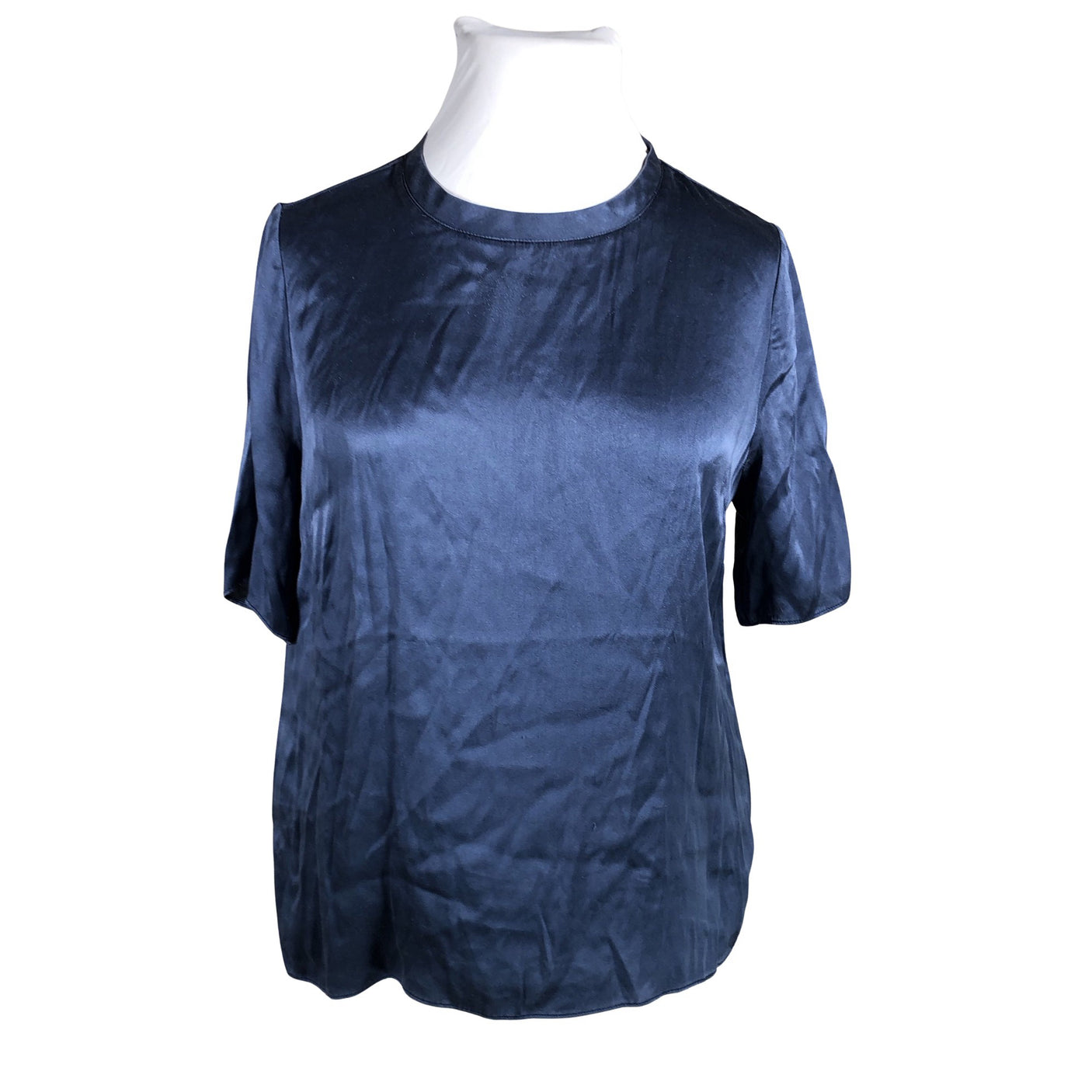 Unisex Gustav - Lühikeste käistega pluus, suurus 42 - Sinine (1)
