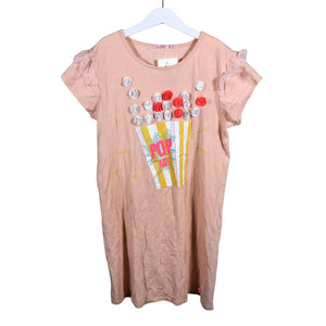 Unisex Billieblush - Trikotaažist kleit, suurus 146 - 152 - Heleroosa (2)