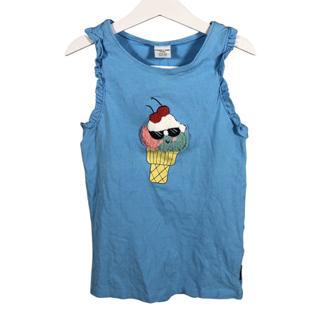 Unisex Polarn O. Pyret - Trikotaažist topp, suurus 146 - 152 - Sinine ()