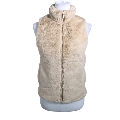 Unisex Cache Cache - Kunstkarusnahast vest, suurus 34 - Beige ()