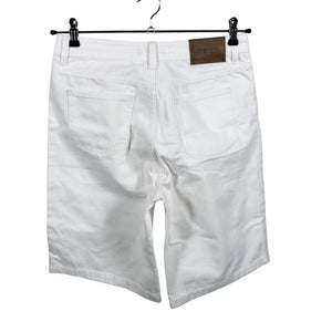 Unisex Nanso - Teksast lühikesed püksid, suurus 36 - Valge (3)
