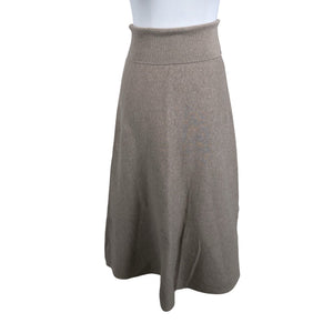 Unisex InWear - Kootud seelik, suurus 36 - Beige (1)