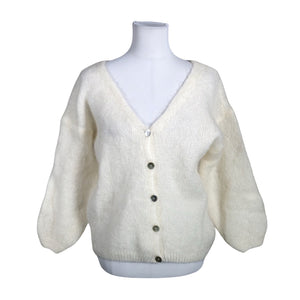 Unisex Americandreams - Kardigan, suurus 36 - Valge (1)