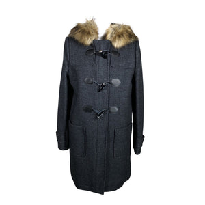 Unisex Naf Naf - Villane mantel, suurus 40 - Hall (1)