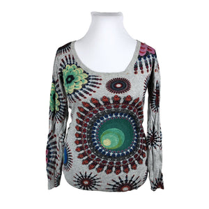 Unisex Desigual - Kampsun, suurus 42 - Hall (1)