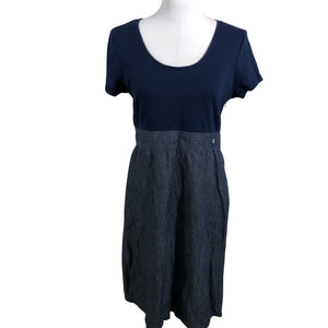 Unisex Tom Tailor - Trikotaažist kleit, suurus 40 - Sinine (1)