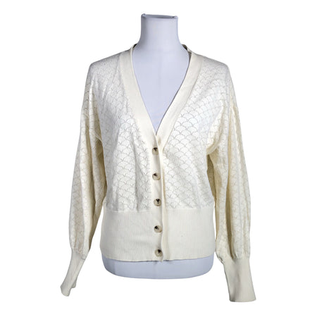 Unisex Nanso - Kardigan, suurus 38 - Valge ()