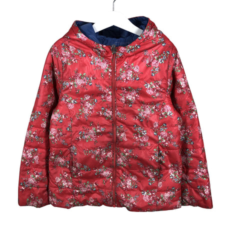 Unisex Benetton - Õhem talvejope, suurus 128 - 134 - Punane (2)