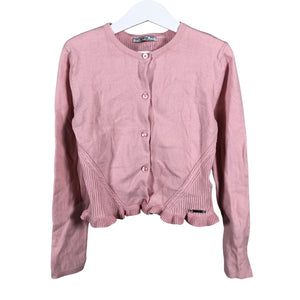 Unisex Mayoral - Kardigan, suurus 128 - 134 - Heleroosa (2)