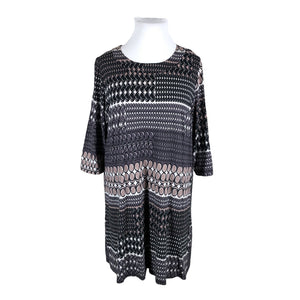 Unisex Nanso - Trikotaažist kleit, suurus 44 - Sinine (1)