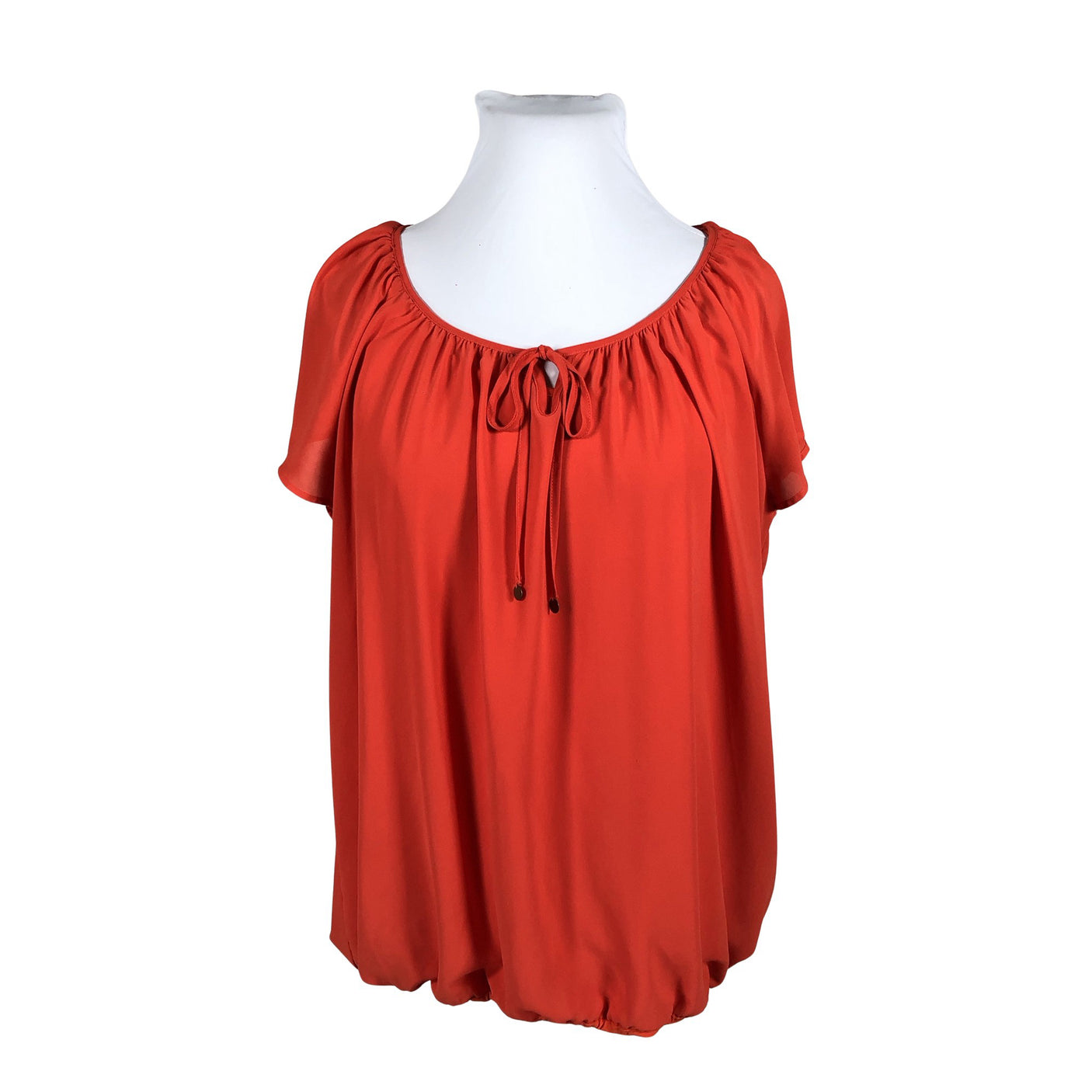 Unisex Aventura - Lühikeste käistega pluus, suurus 48 - Oranž (1)