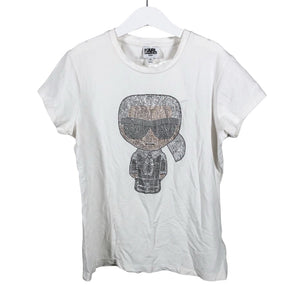 Unisex Karl Lagerfeld - T-särk, suurus 146 - 152 - Valge (1)