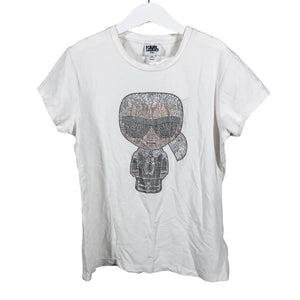 Unisex Karl Lagerfeld - T-särk, suurus 146 - 152 - Valge (2)