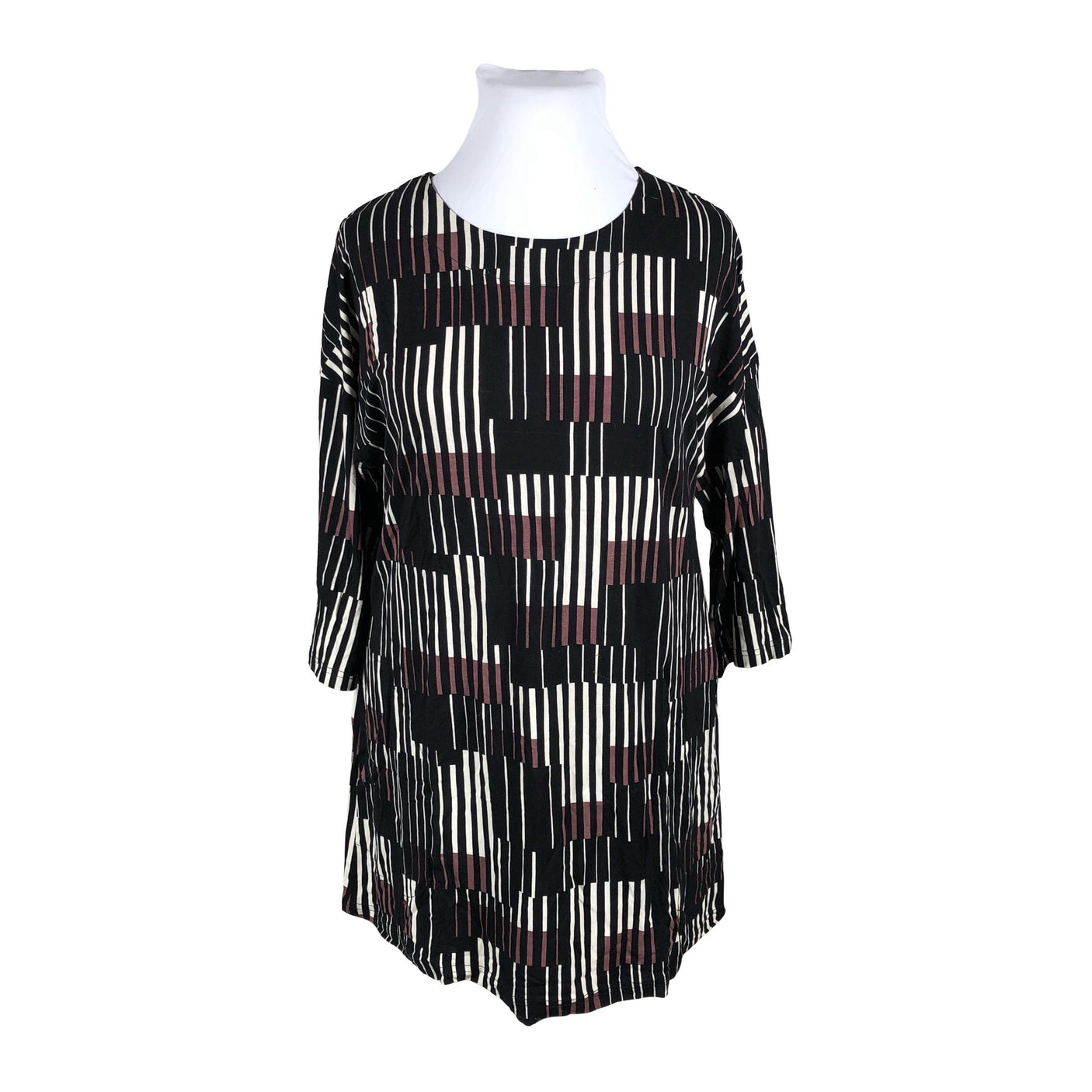 Unisex Nanso - Trikotaažist tuunika, suurus 40 - Must (1)