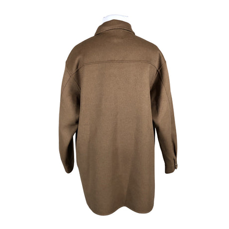 Unisex Nanso - Villane mantel, suurus 42 - Pruun (2)