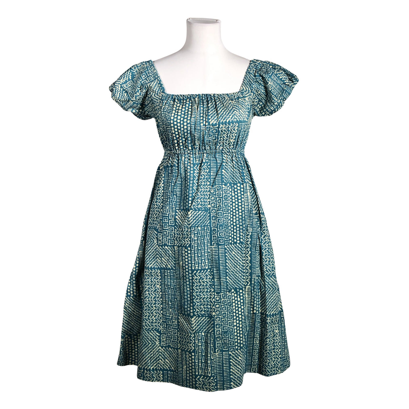 Unisex Handmade - Mitteveniv kleit, suurus 36 - Türkiis (1)