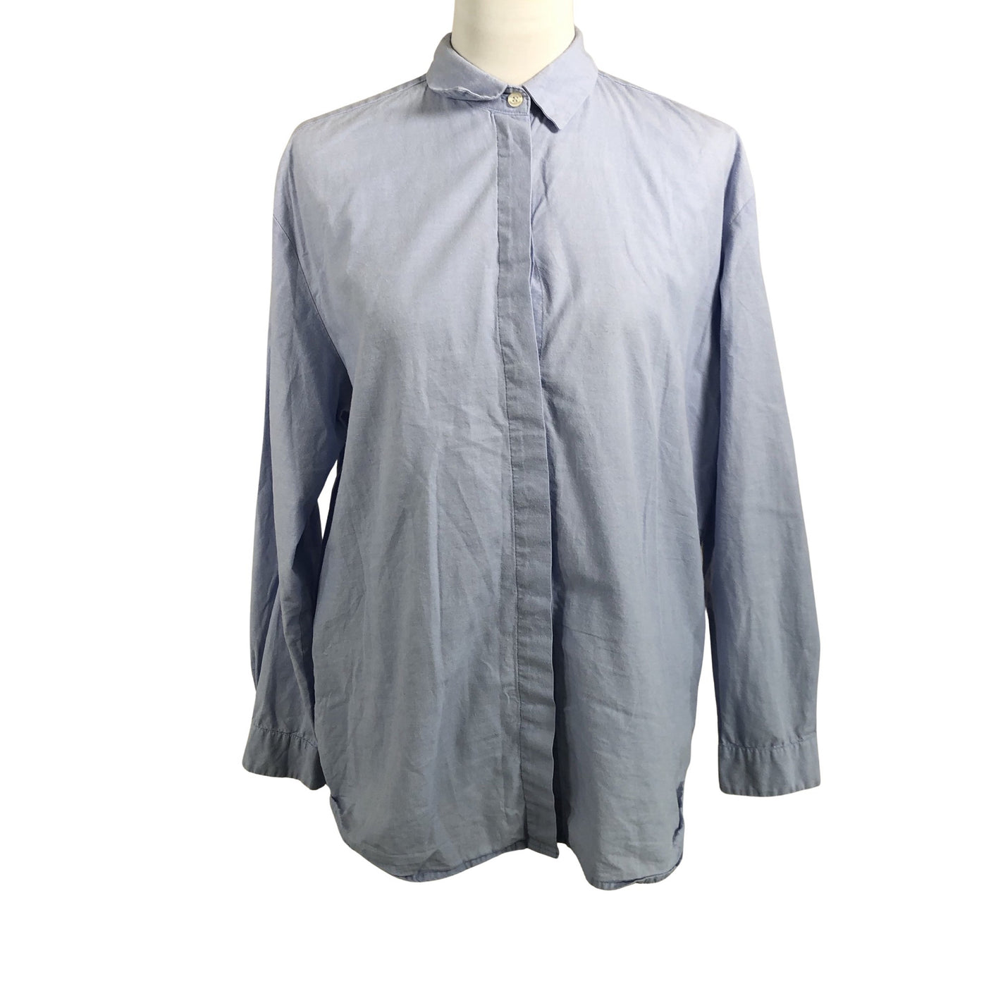 Unisex Samsoe&Samsoe - Triiksärk, suurus 40 - Helesinine (1)