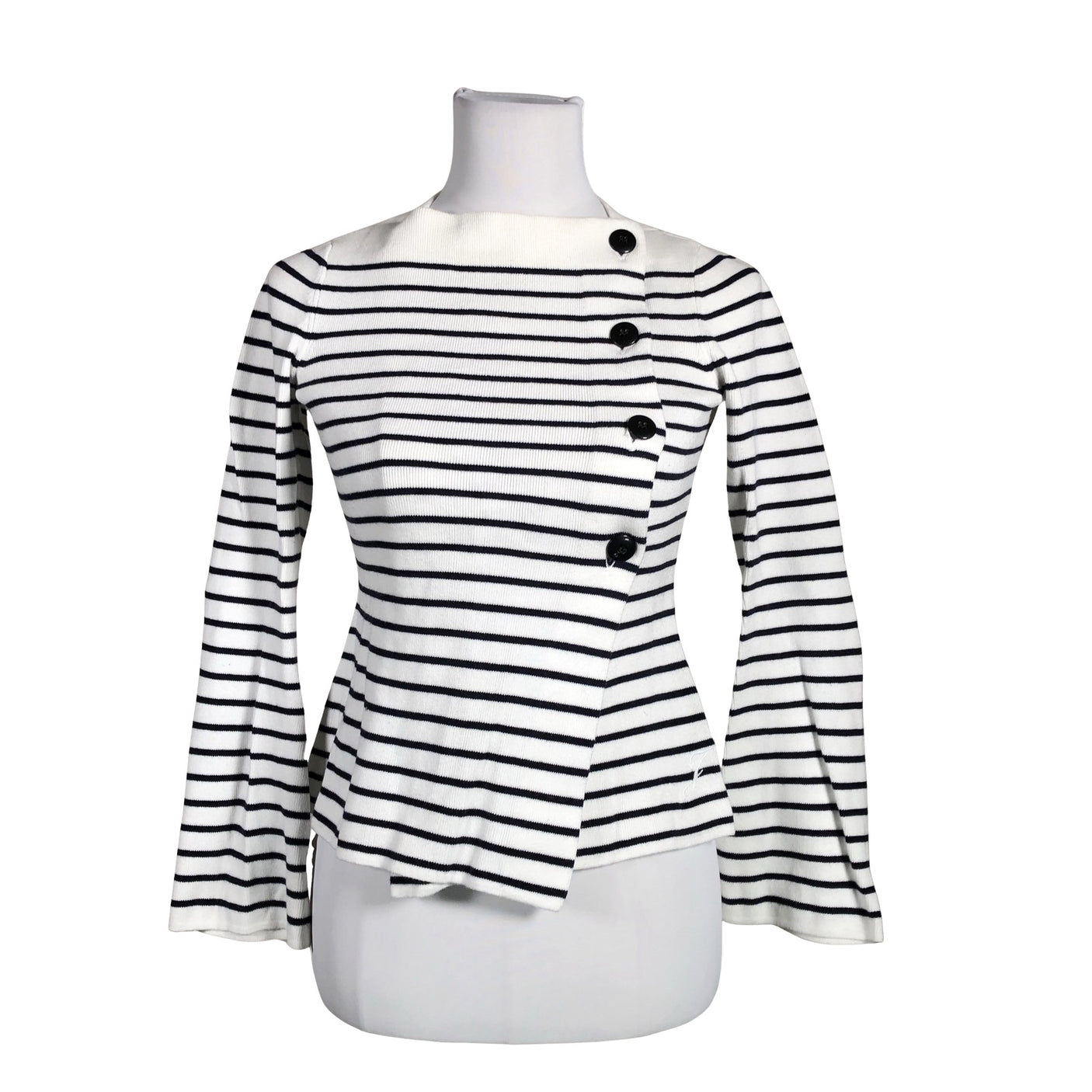 Unisex Jumperfabriken - Kardigan, suurus 34 - Valge (1)