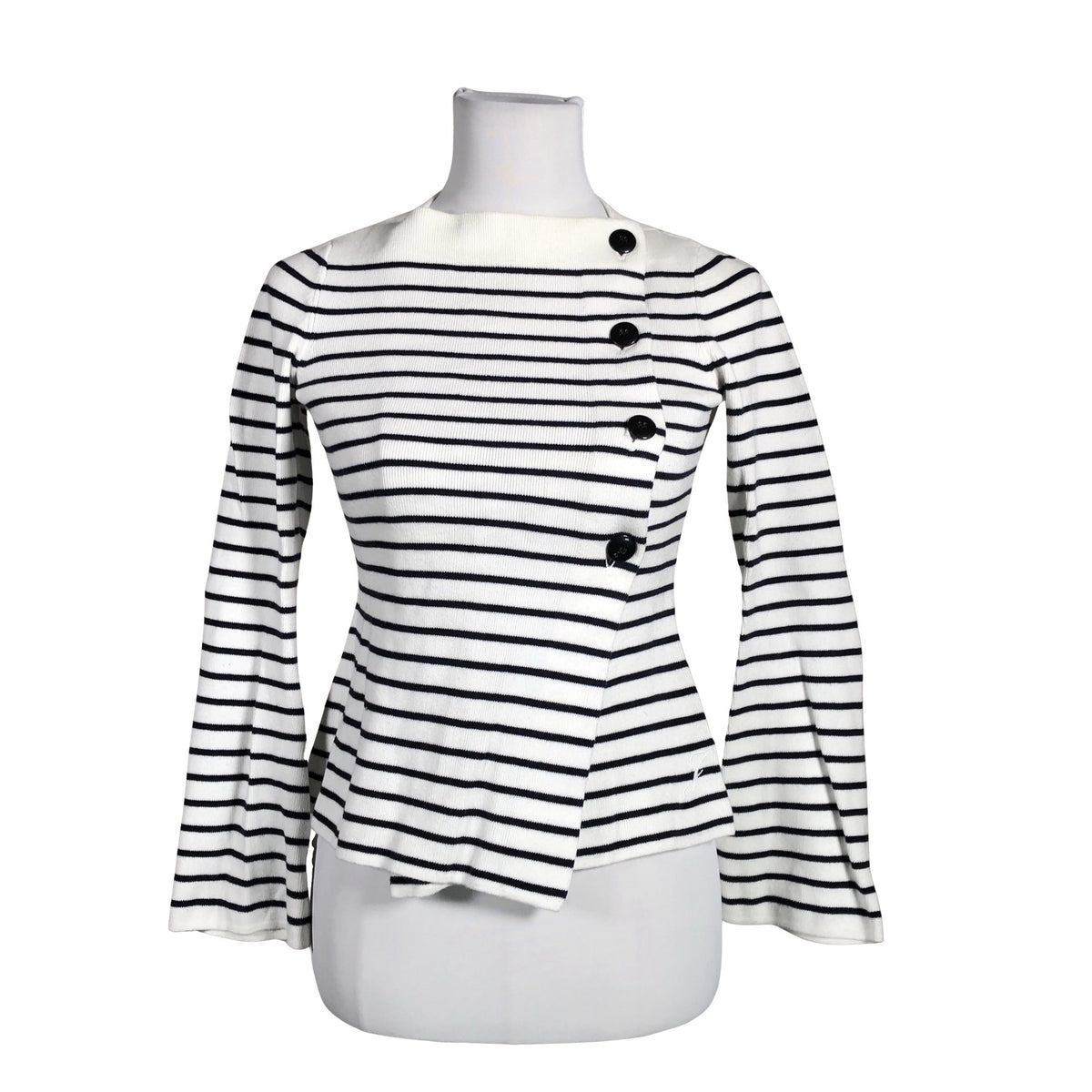 Unisex Jumperfabriken - Kardigan, suurus 34 - Valge (1)