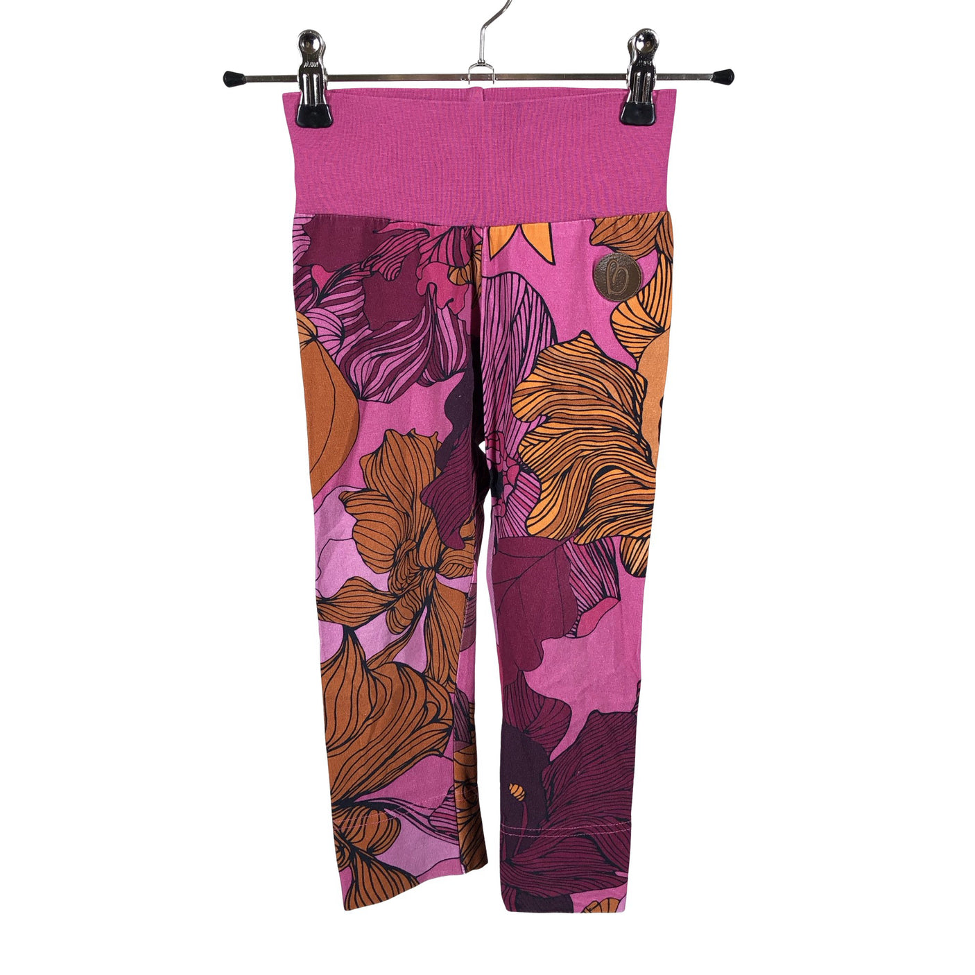 Unisex Blaa - Trikotaažist püksid, suurus 86 - 92 - Roosa (1)