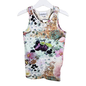 Unisex Gugguu - Trikotaažist tuunika, suurus 122 - 128 - Valge (1)