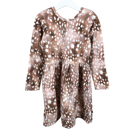 Unisex Kaiko - Trikotaažist kleit, suurus 122 - 128 - Beige ()