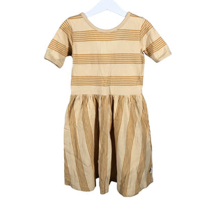 Unisex Mainio - Trikotaažist kleit, suurus 122 - 128 - Kollane (2)