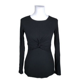 Unisex Mama Licious - Trikotaažist pluus, suurus 34 - Must (1)