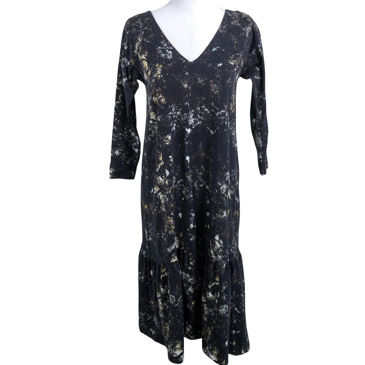 Unisex Aarrelabel - Trikotaažist kleit, suurus 34 - Sinine (1)