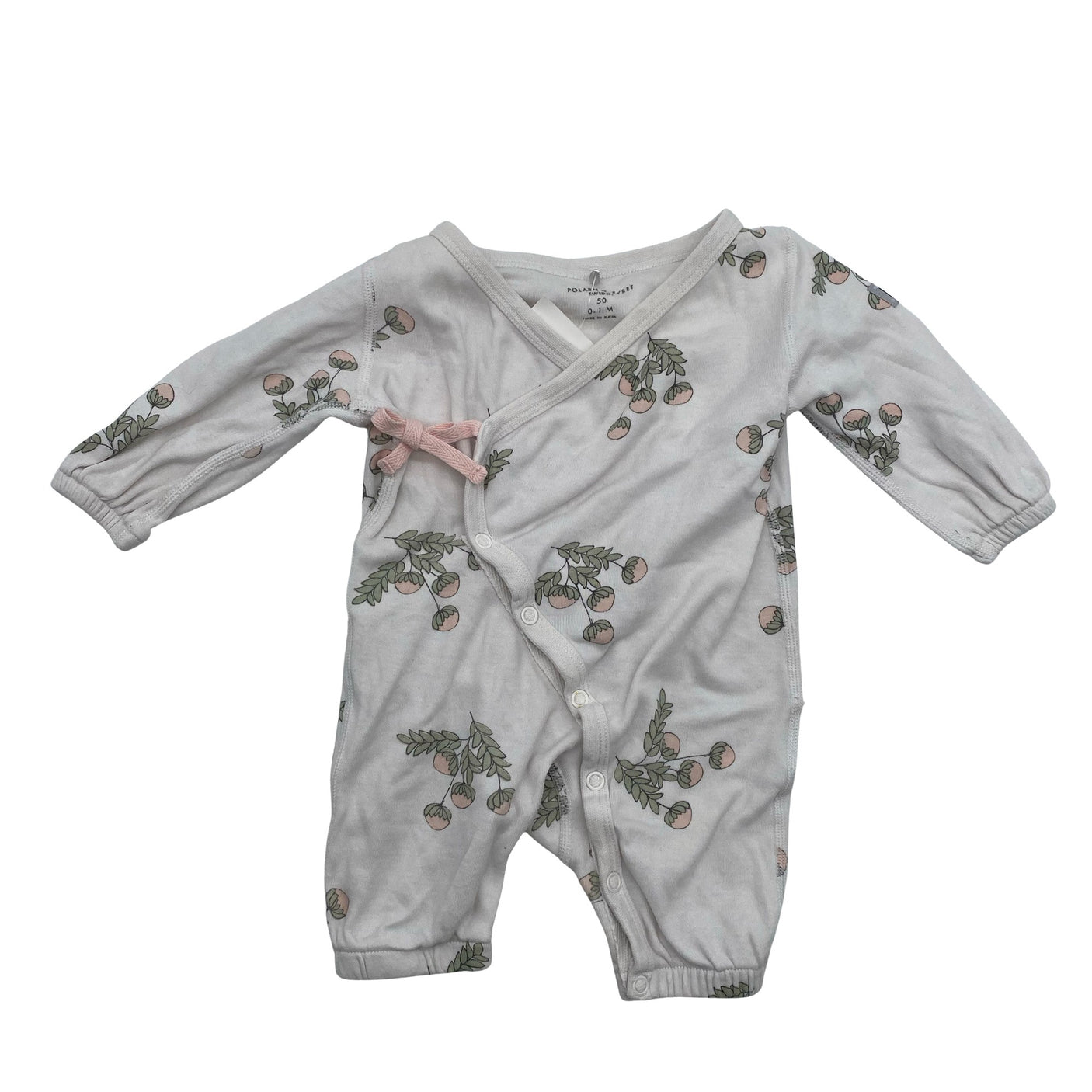 Unisex Polarn O. Pyret - Pükskostüüm, suurus 44 - 50 - Valge (1)