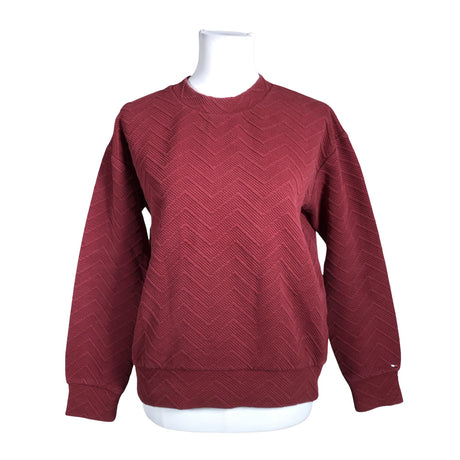 Unisex Tommy Hilfiger - Dressikangast pluus, suurus 34 - Veinipunane ()