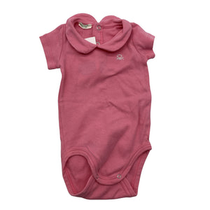 Unisex Benetton - Bodi, suurus 56 - 62 - Roosa (1)