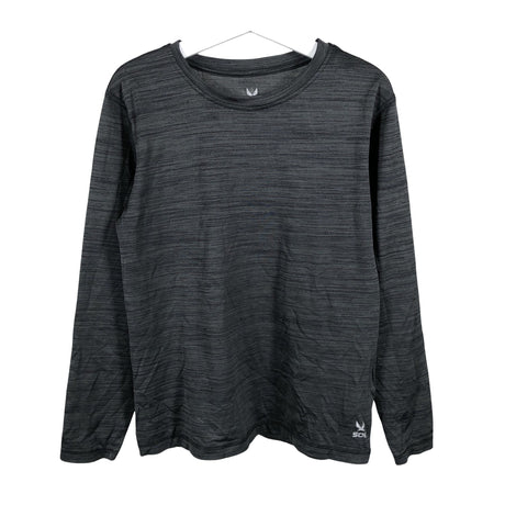 Unisex Soc - Spordisärk, pikad käised, suurus 134 - 140 - Hall (2)