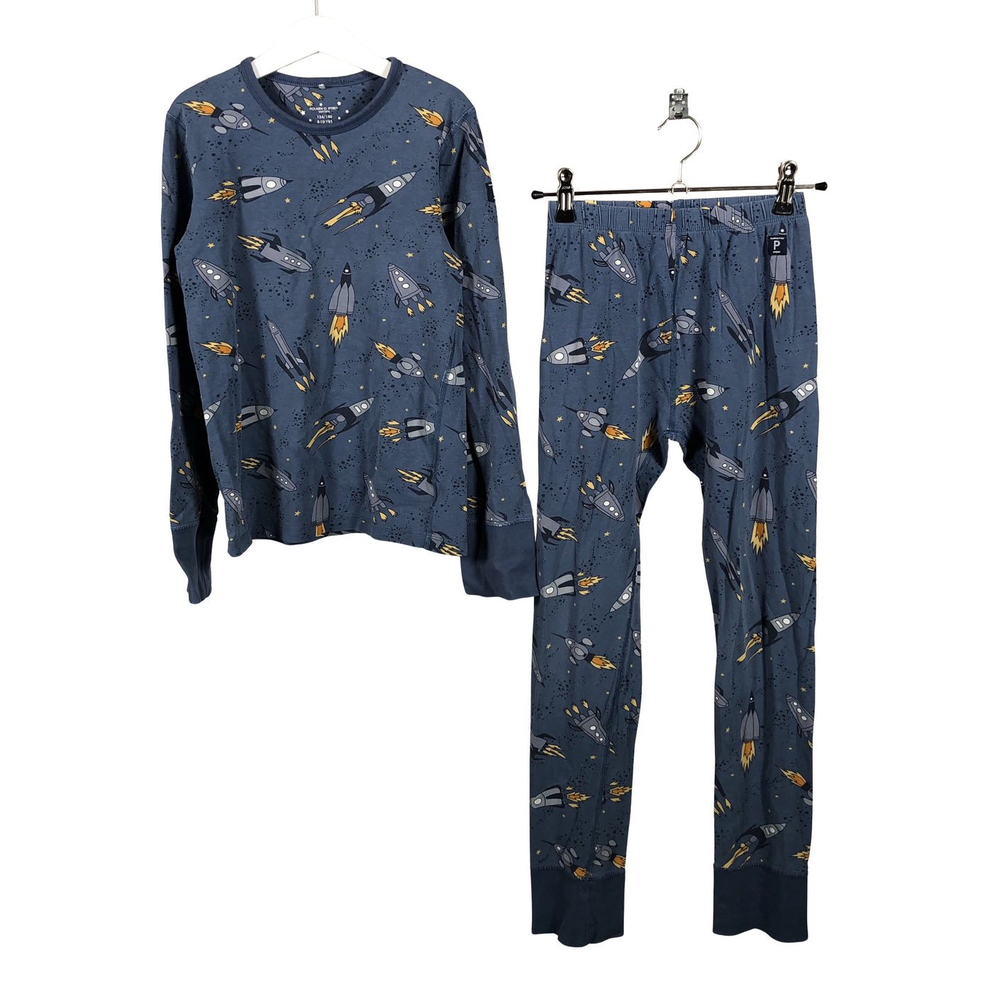 Unisex Polarn O. Pyret - Ööpesu, suurus 134 - 140 - Sinine (1)