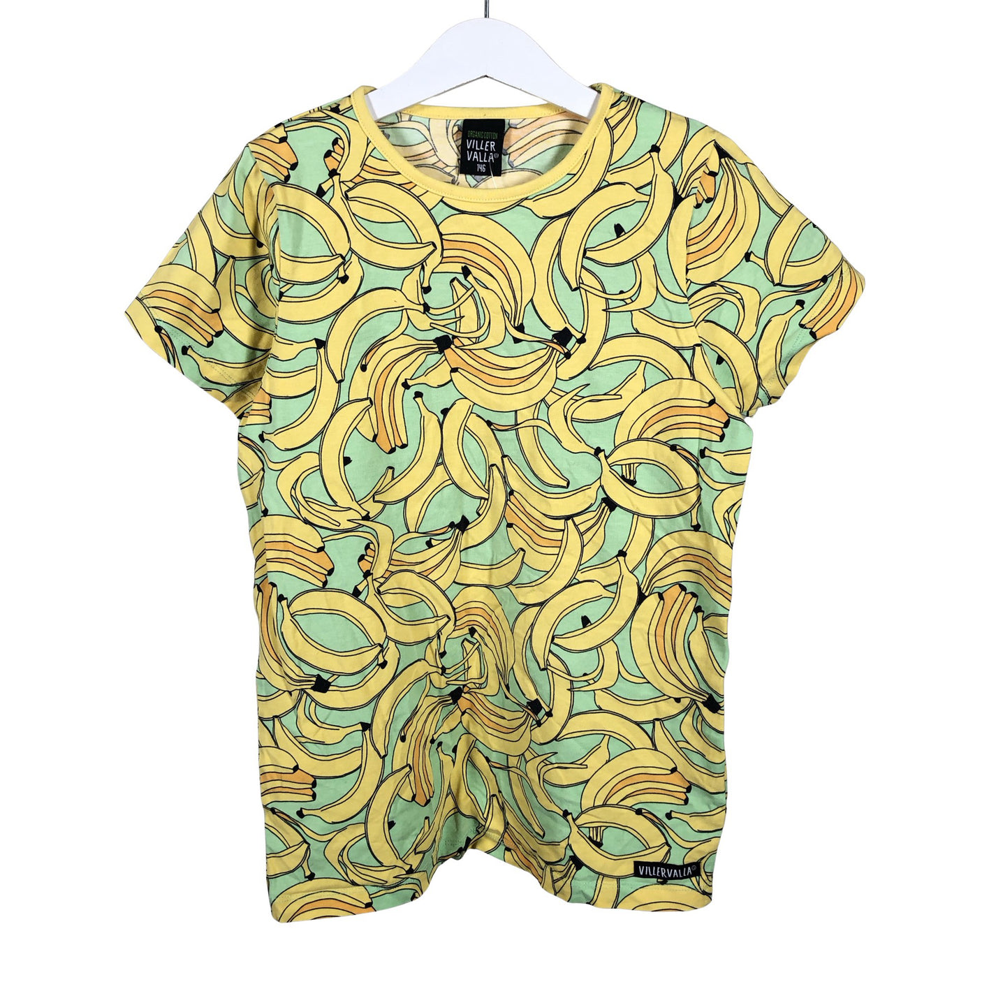 Unisex Villervalla - T-särk, suurus 140 - 146 - Kollane (2)