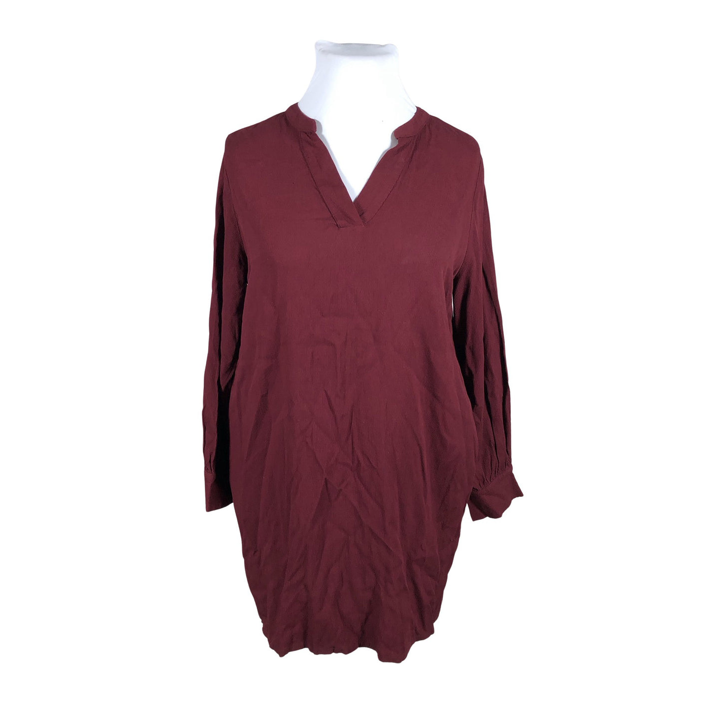 Unisex Nanso - Mitteveniv tuunika, suurus 44 - Veinipunane (1)