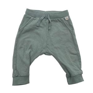 Unisex Lindex - Trikotaažist püksid, suurus 62 - 68 - Helesinine (1)