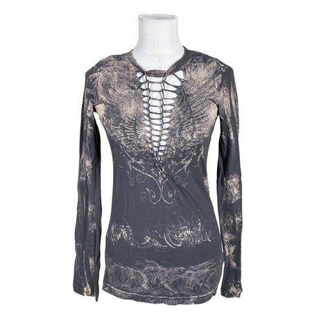 Unisex Affliction - Trikotaažist pluus, suurus 32 - Hall ()