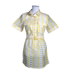 Unisex Handmade - Õhuke tuunika, suurus 36 - Kollane (1)